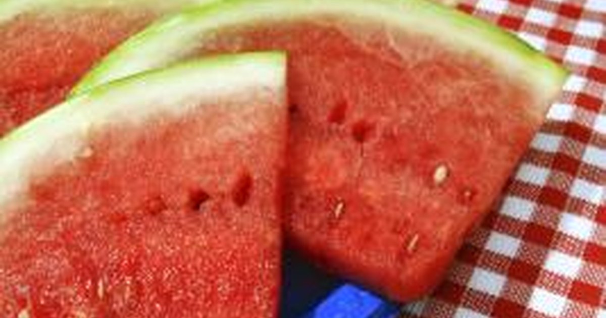How much fat is in watermelon?