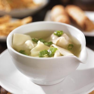 Calories in Egg Drop and Wonton Soup