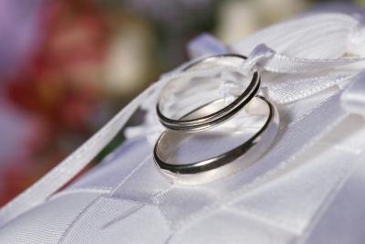 sterling wedding ring band versus gold