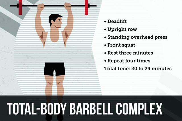 Get a barbell, find some open space and be prepared to work hard.