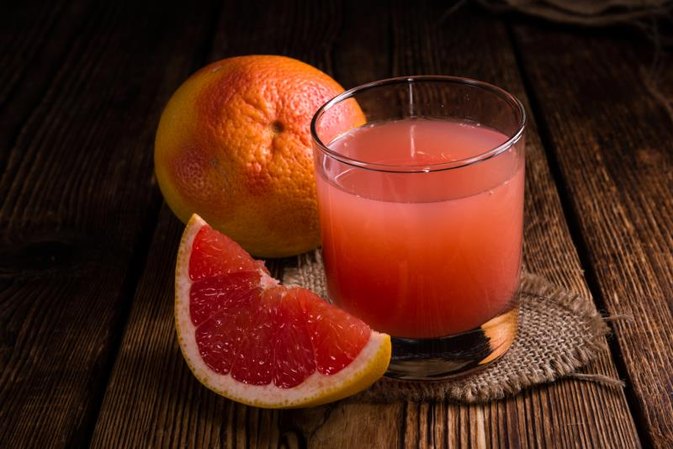 Does grapefruit juice burn fat?