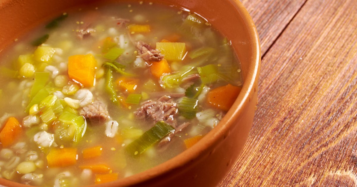 The Calories in Vegetable Barley Soup | LIVESTRONG.COM