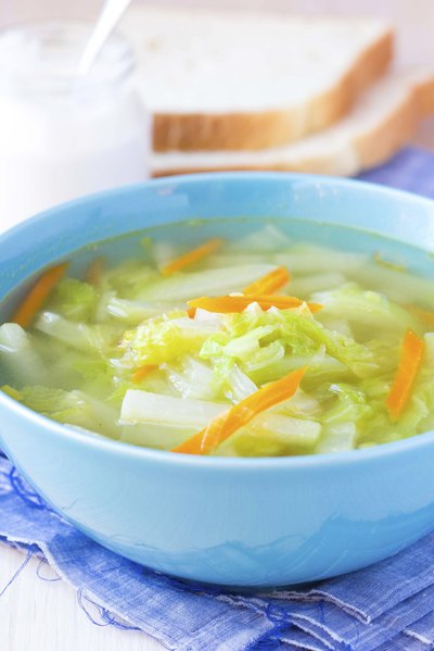 how many calories in cabbage soup diet recipe