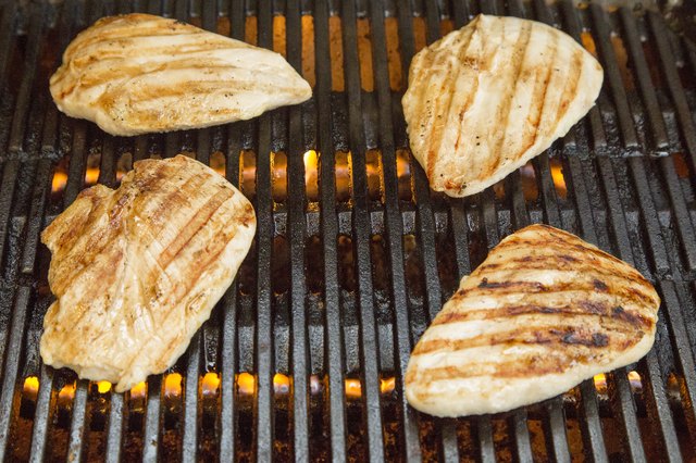 How to Grill a Boneless Chicken Breast on a Gas Grill ...