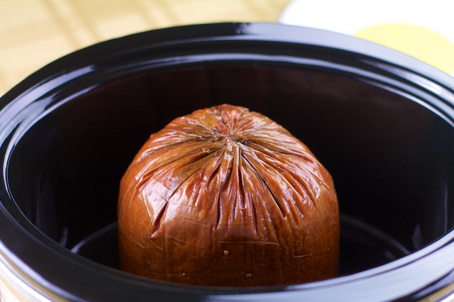How to Bake a Precooked Ham in the Crock Pot | LIVESTRONG.COM Are Cumberland Gap Hams Fully Cooked