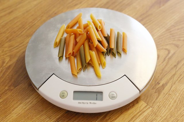 How to Measure Out a Serving Size of Pasta Before Cooking | LIVESTRONG.COM