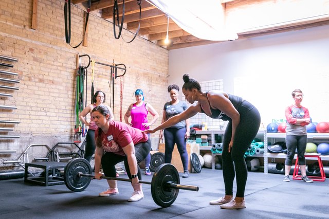 Chrissy King loves empowering other women through weightlifting.