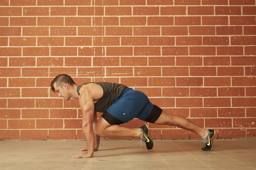 4. Knee-to-Chest (Mountain Climber) Push-Up
