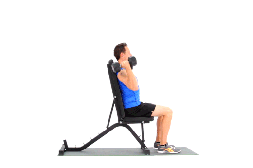 2. Back-to-Wall Overhead Press