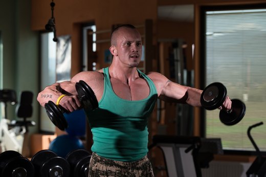 10. Replace Shoulder Raise Machine With Lateral Dumbbell Raise